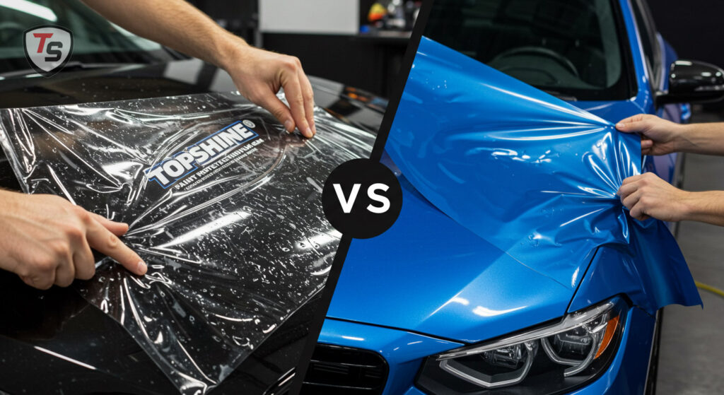 Vinyl vs Paint Protection Film